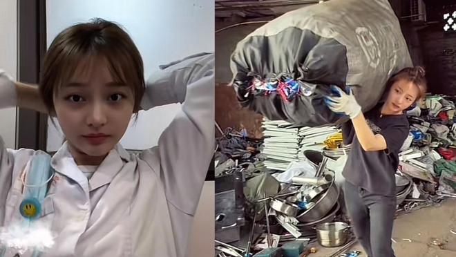 成都99年女医生晚上搞副业“收破烂”：在废品站挣得比医院多不是起号只是记录日常(图1)